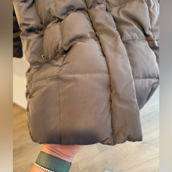Cole Haan Women's Charcoal Puffer Jacket - Picture 9 of 9